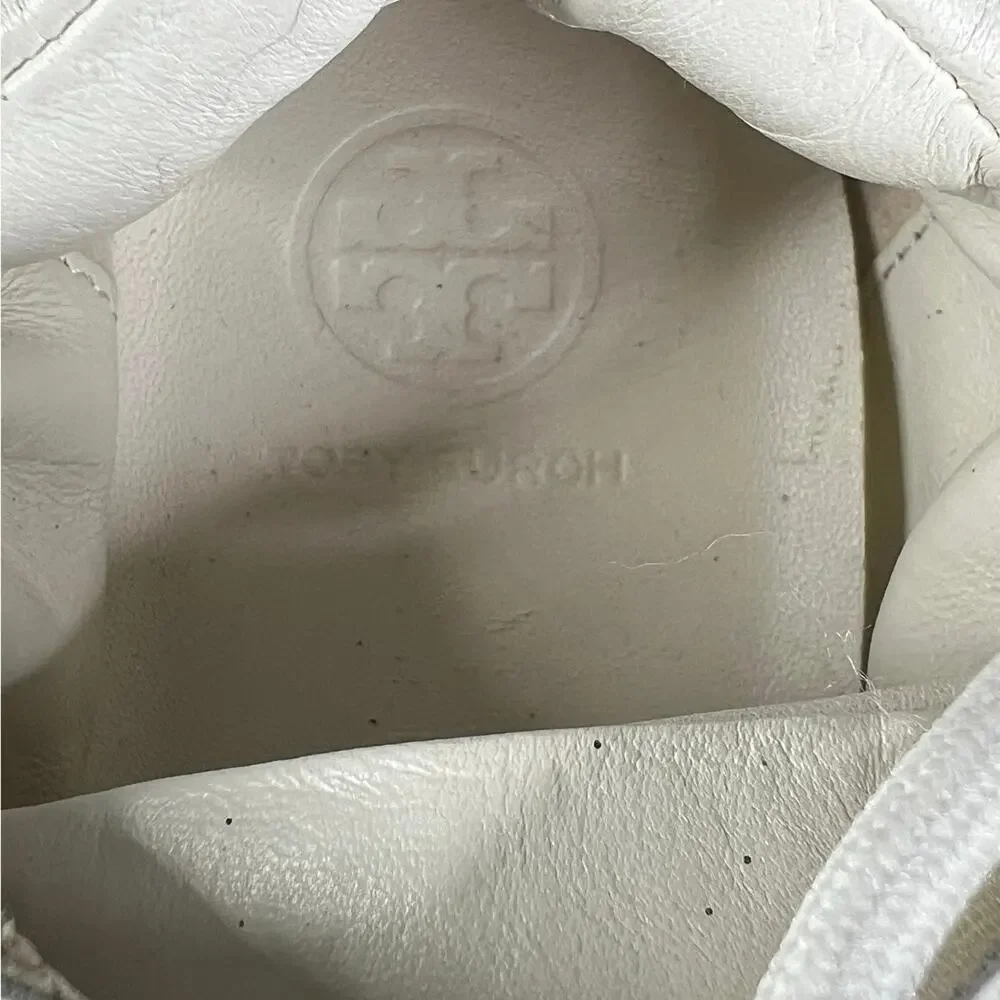 Tory Burch Women’s Annie Runner White Sneaker Size US 8